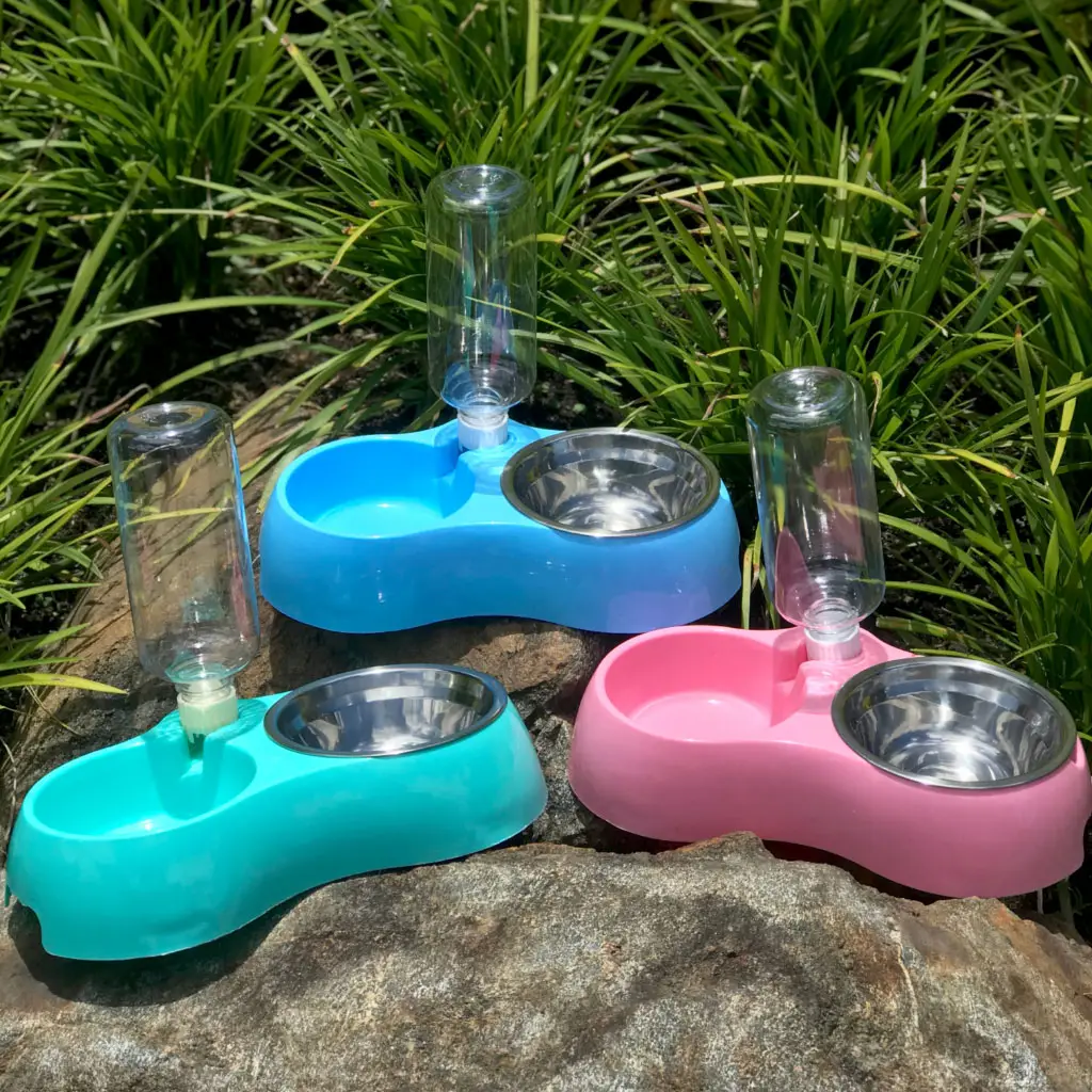 comedero y bebedero para mascotas