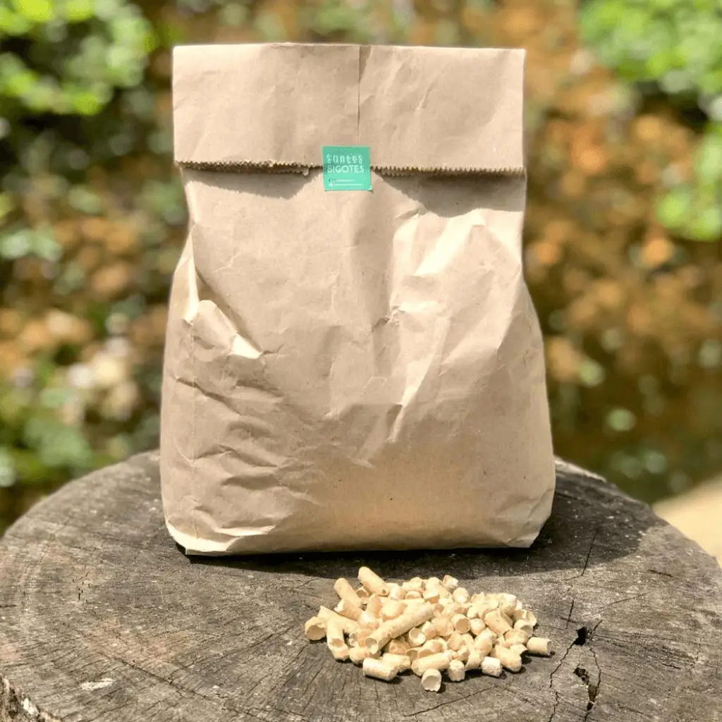 pellets de pino arena