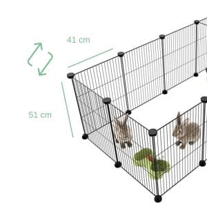 corral para conejos