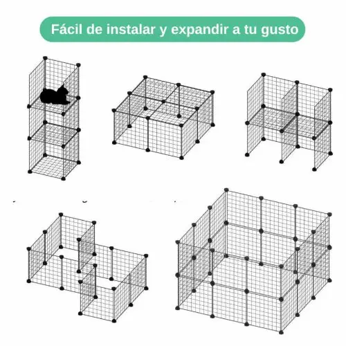 corral para cobayas y conejos