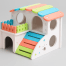casita para hamsters 2 pisos